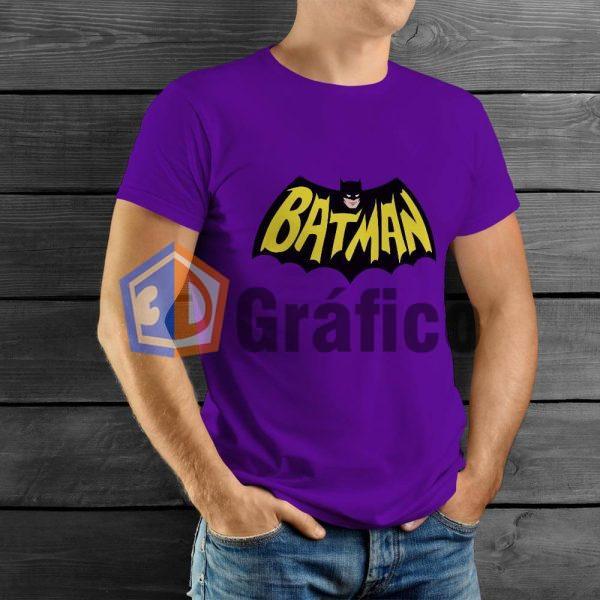 Camiseta morada Batman V11MO-BAT0009H