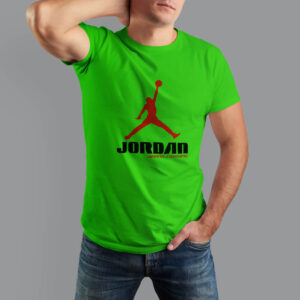 Camiseta verde Michael Jordan código V11VE-MJ0003H